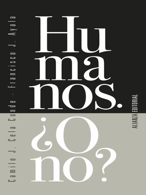 cover image of Humanos. ¿O no?